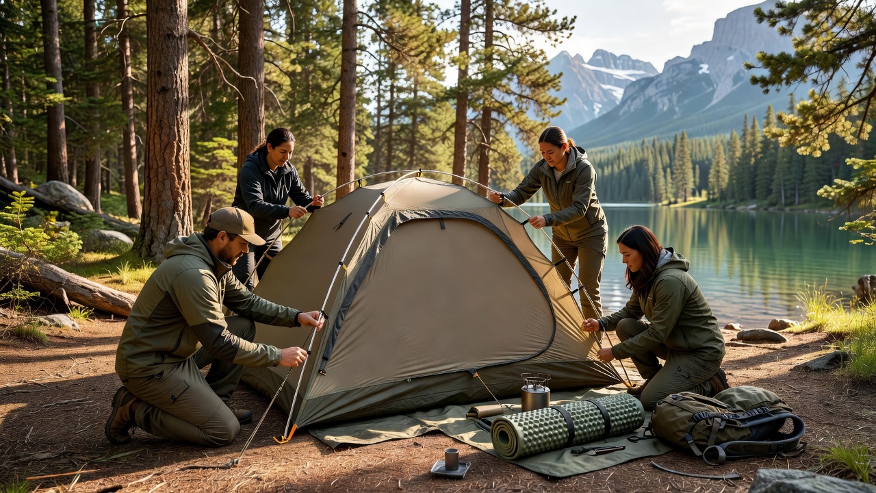 Camping group